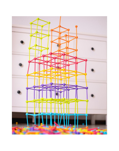 Meli Stik Edu konstruktorius (1200 el.) - Konstruktoriai darželiams