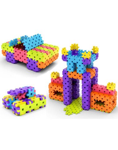 Meli Basic konstruktorius (300 el.) - Konstruktoriai vaikams Meli Basic konstruktorius (300 el.) - Konstruktoriai vaikams