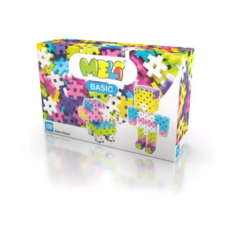 Meli Basic Pink konstruktorius (150 el.) - Konstruktoriai vaikams