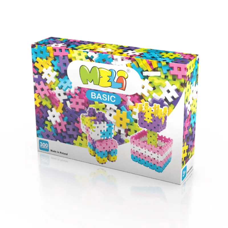 Meli Basic Pink konstruktorius (300 el.) - Konstruktoriai vaikams