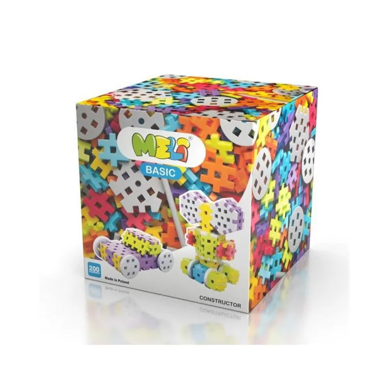 Meli Basic konstruktorius (100 el.) - Konstruktoriai vaikams