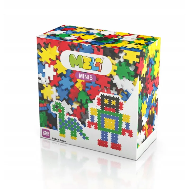 Meli Minis konstruktorius (200 el.) - Konstruktoriai vaikams