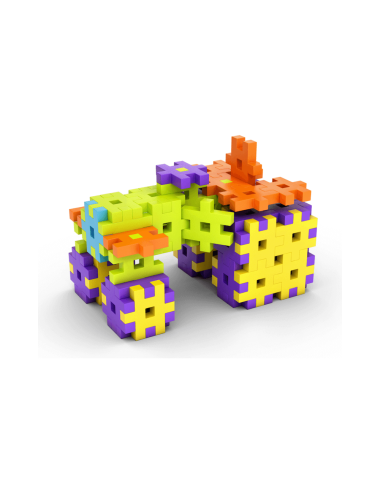 Meli Maxi konstruktorius (100 el.) - Vaflinės kaladėlės vaikams nuo 1 metų