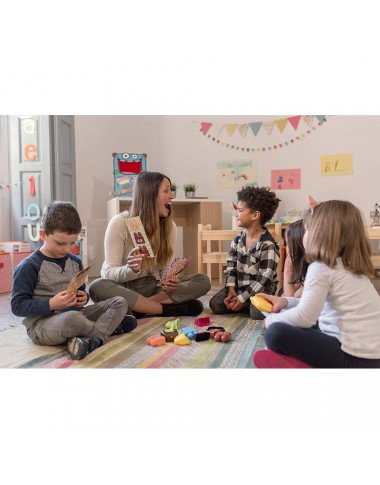 Miniland emocijų kaladėlės - Lavinamieji žaislai vaikams nuo 2 metų Miniland emocijų kaladėlės - Lavinamieji žaislai vaikams nuo 2 metų