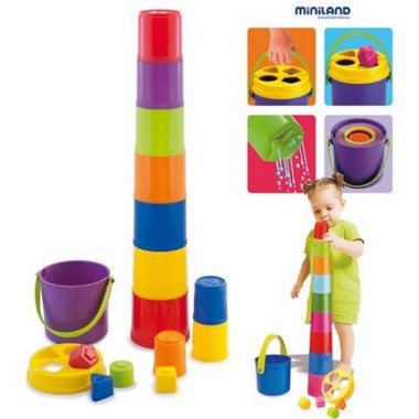 Miniland varžtukų konstruktorius (81 det.)