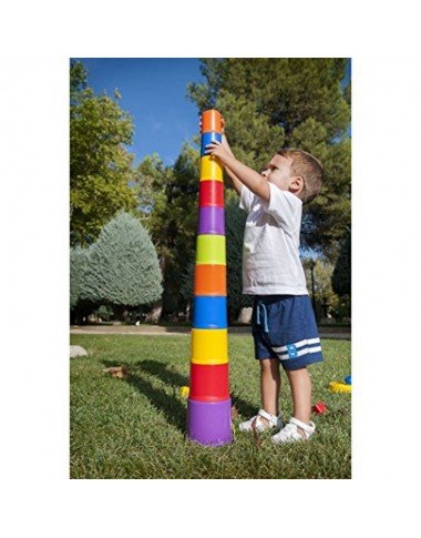 Miniland indelių bokštas - Žaislų nuoma vaikams