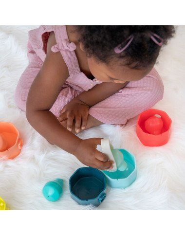 Miniland šķirošanas spēle - Izglītojošas rotaļlietas bērniem no 2 gadiem - Lapute.lt