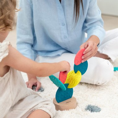 Miniland sensorinis kaktusas - Lavinamieji žaislai vaikams nuo 6 mėnesių