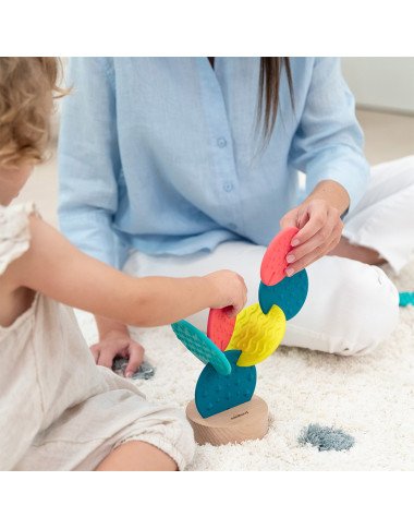 Miniland sensorinis kaktusas - Lavinamieji žaislai vaikams nuo 6 mėnesių