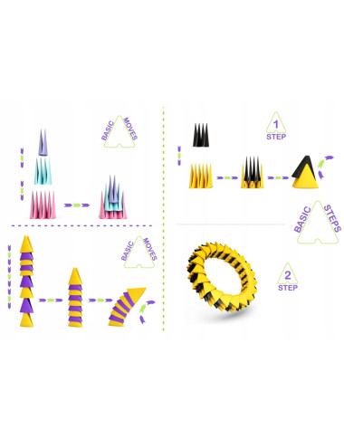 Gami konstruktorius (500 el.) - Konstruktorių nuoma vaikams