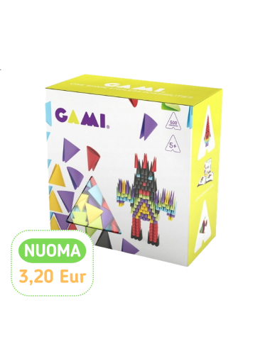 Gami konstruktorius (500 el.) - Konstruktorių nuoma vaikams