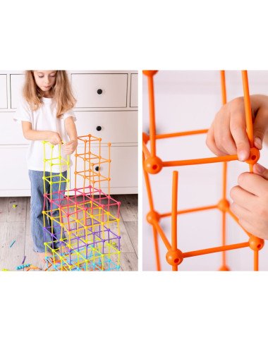 Meli Stik konstruktorius (300 el.) - Konstruktorių nuoma vaikams