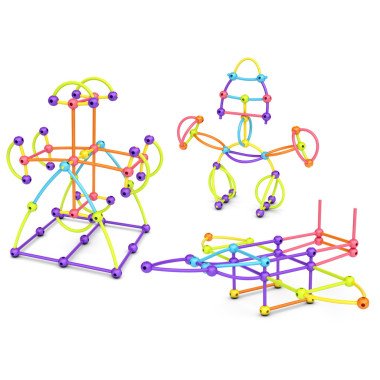 Meli Stik konstruktorius (300 el.) - Konstruktoriai vaikams