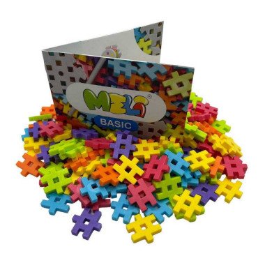 Meli Basic konstruktorius (300 el.) - Konstruktoriai vaikams