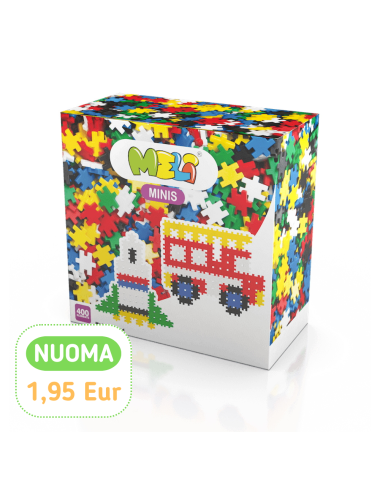 Meli Minis konstruktorius (400 el.) - Konstruktorių nuoma vaikams