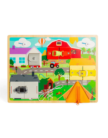 Bigjigs veiklos lenta - Medinių žaislų nuoma vaikams