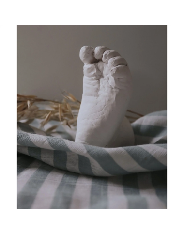 Kūdikio rankos ir pėdos 3D rinkinys pakuotė - Dovanos naujagimių palankynoms