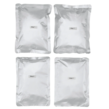 Kūdikio rankos ir pėdos 3D rinkinio turinys