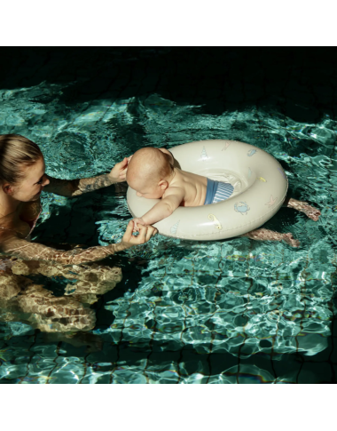 Pilkas pripučiamas plaukimo ratas vaikams 1-3 m. Pilkas pripučiamas plaukimo ratas vaikams 1-3 m.