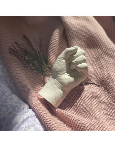 Kūdikio rankos ir pėdos 3D rinkinys pakuotė - Dovanos naujagimių palankynoms