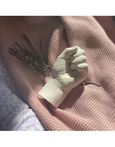 Kūdikio rankos ir pėdos 3D rinkinys pakuotė - Dovanos naujagimių palankynoms