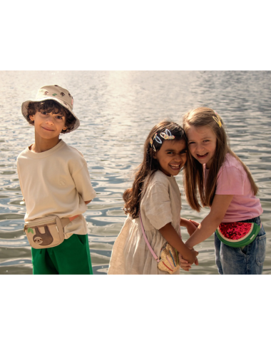 Dvipusė vasarinė kepurė vaikams Tinginys (3-10 m.)