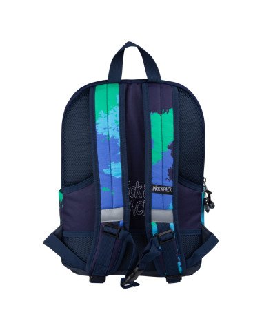 Pick & Pack bērnu skolas mugursoma Camo, L - Lapute.lt