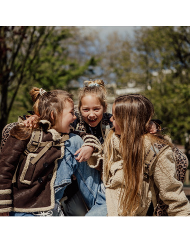 Pick & Pack ergonominė mokyklinė kuprinė Wild, L