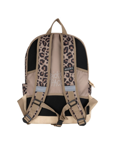 Pick & Pack ergonominė mokyklinė kuprinė Wild, L