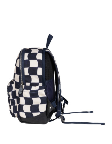 Pick & Pack kuprinė pradinukams Mėlyni langeliai, M iš priekio