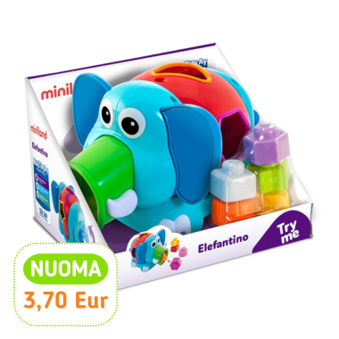 Miniland ziloņu šķirošana