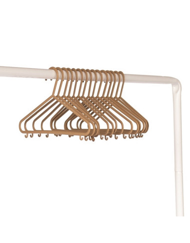 3 Sprouts EKO rudos vaikiškos pakabos (15 vnt.)