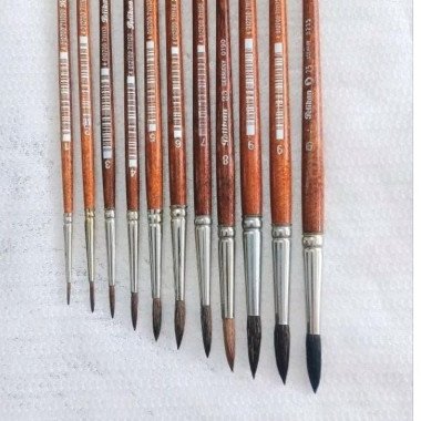 Pelikan teptukas (25/4) ir kiti galimi teptukai