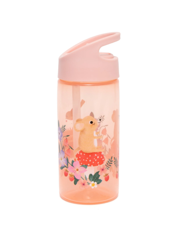 Vaikiška gertuvė su šiaudeliu Gyvūnų piknikas (380 ml)