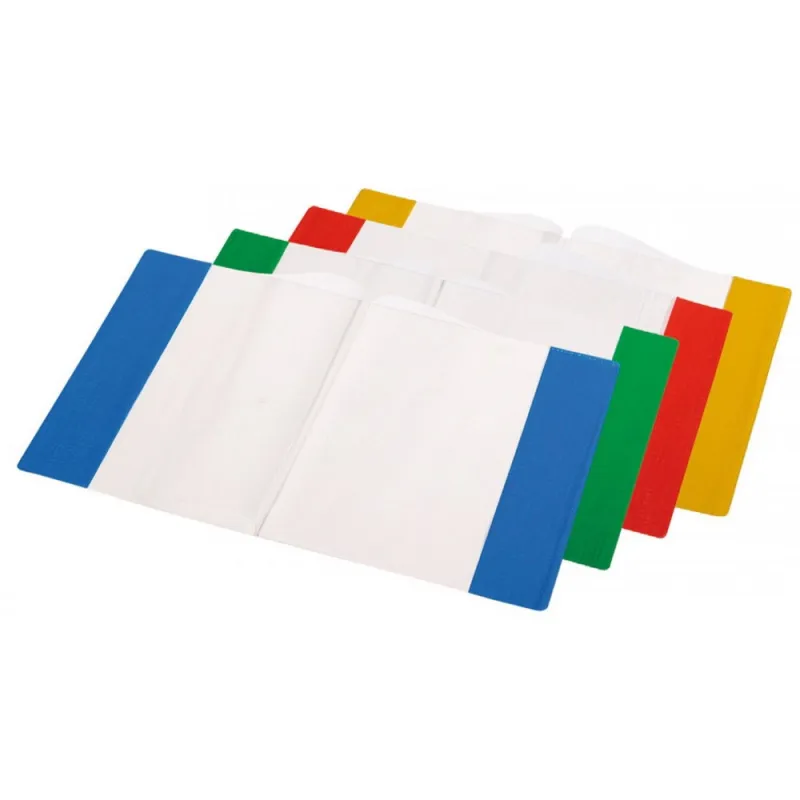 Aplankai pakietintais kraštais (A4, 10 vnt.)