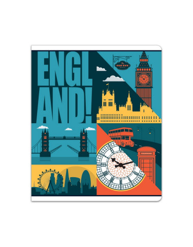 Premium kokybės sąsiuvinis, langeliais