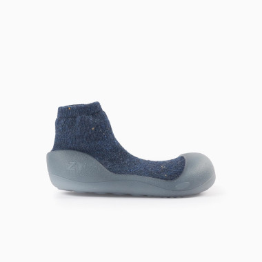 ZIPPY mėlyni tapukai-kojinės iš šono