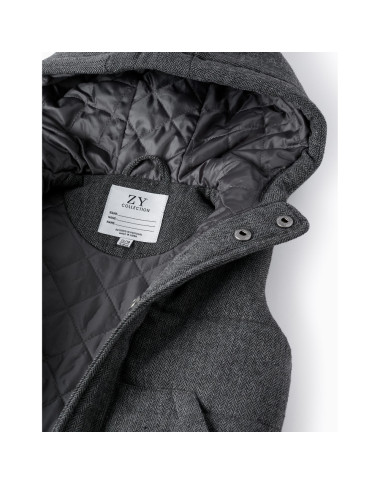 ZIPPY pilka liemenė su kapišonu (6/9-24/36 mėn) ZIPPY pilka liemenė su kapišonu (6/9-24/36 mėn)