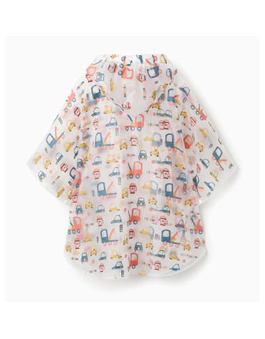 ZIPPY vaikiškas lietpaltis Mašinos (1-5 m.) iš priekio ZIPPY vaikiškas lietpaltis Mašinos (1-5 m.) iš priekio