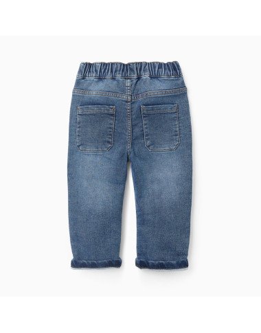 ZIPPY mėlyni džinsai (6/9-24/36 mėn) iš priekio