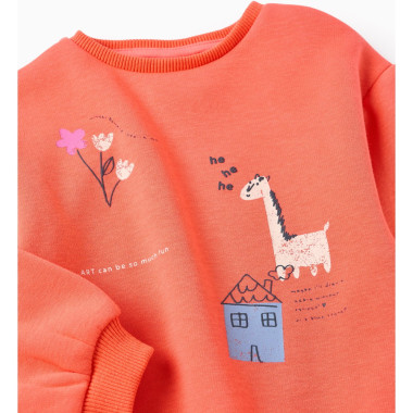 ZIPPY džemperis mergaitei Žirafa (6/9-24/36 mėn) iš arti