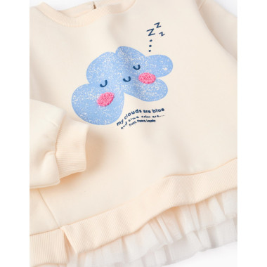 ZIPPY džemperis mergaitei Debesėlis (6/9-24/36 mėn) iš arti