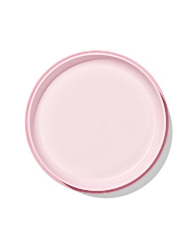 OXO prilimpanti vaikiška lėkštė Rausva iš šono