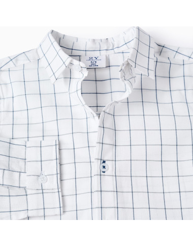 ZIPPY balti languoti marškiniai (3/4-13/14 m) iš priekio