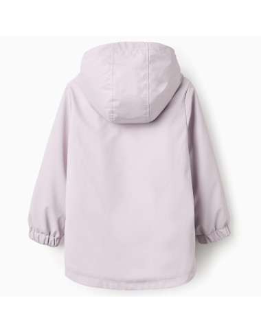 ZIPPY alyvinė lietaus striukė mergaitei (3/4-13/14 m) iš priekio