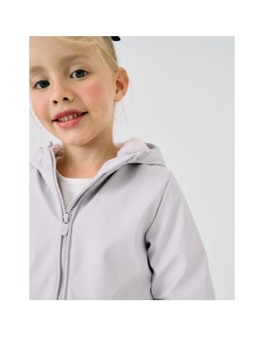 ZIPPY alyvinė lietaus striukė mergaitei (3/4-13/14 m) iš priekio