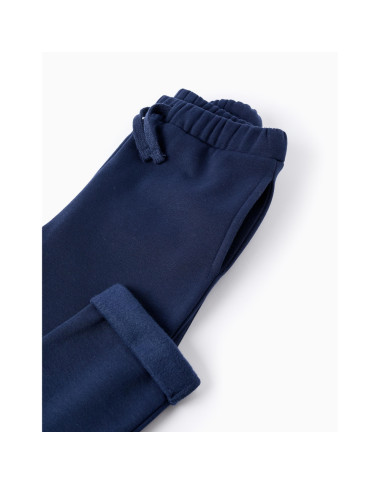 ZIPPY tamsiai mėlynas kostiumėlis (3/4-13/14 m) iš priekio