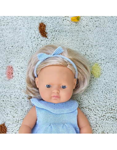 Miniland megzta suknelė lėlei (38 cm)