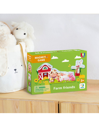 Dodo magnetinė dėlionė Ūkis (8 el.)