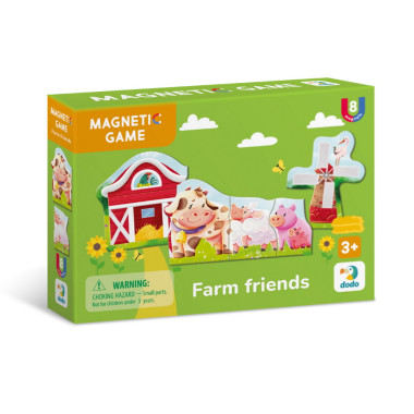 Dodo magnetinė dėlionė Ūkis (8 el.) ir pakuotė